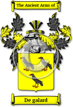 De galard Family Crest Download (jpg) Legacy Series - 150 DPI